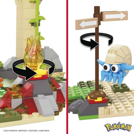 Mattel Mega Construx Pokemon Dschungel-Ruinen Bauset Mega Construx Pokemon Jungle Ruins Building Set