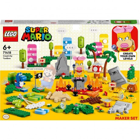 LEGO LEGO Super Mario 71418 Levels: Kreativbox Leveldesigner-Set LEGO Super Mario 71418 Уровни: набор для создания творческих уровней