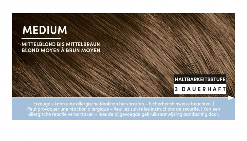 Schwarzkopf Men Re-Nature Medium, Краска от седины для мужчин  постепенное восстановление цвета волос, средне-русый, 145 мл