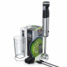 Arendo Arendo Stabmixer, 200 W, kabellos, Edelstahl, Purierstab mit Akku, inkl. 600 ml Messbecher  Ручной блендер Arendo, 200 Вт, беспроводной, нержавеющая сталь, ручной блендер с аккумулятором, включая мерный стакан емкостью 600 мл.