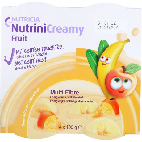 Nutricia NUTRINI Creamy Fruit Sommerfruchte NUTRIN Creamy Fruit Летние фрукты