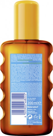 NIVEA SUN Schutz & Braune Sonnenol LSF 30, 200 ml, Нивеа Солнцезащитное масло для загара, SPF 30, красивый загар, 200 мл