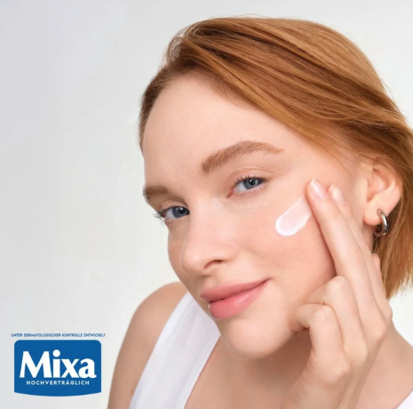 Mixa Anti-Hautstress Cream 50ml, Mixa крем для лица  Франция, увлажняет и успокаивает кожу, для чувствительной кожи, без отдушек и спирта, 50 мл