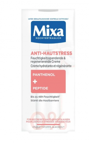 Mixa Anti-Hautstress Cream 50ml, Mixa крем для лица  Франция, увлажняет и успокаивает кожу, для чувствительной кожи, без отдушек и спирта, 50 мл