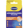 SCHOLL Huhneraugen Pflaster, 4 St, Шолль Пластырь от мозолей, 4 шт