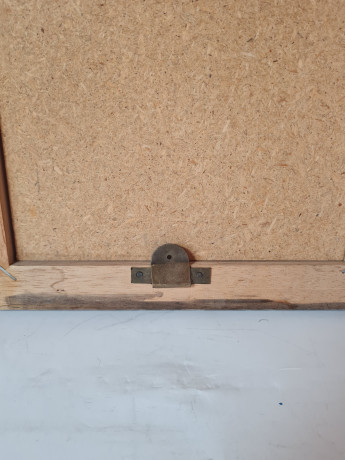 Картина винтажная "Перехваченное любовное письмо" Spitzweg, 34,5 x 23,5 см, Германия, 1960-70гг.