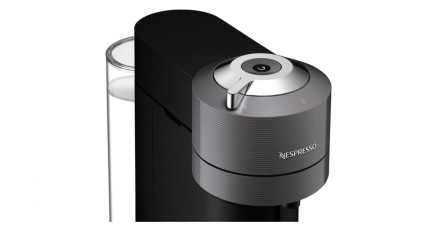 DeLonghi DeLonghi Nespresso Vertuo Next ENV 120.GY, Kapselmaschine dunkelgrau/schwarz dunkelgrau, schwarz DeLonghi Nespresso Vertuo Next ENV 120.GY, капсульная машина темно-серый/черный