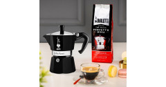 Bialetti Bialetti Moka Express, Espressomaschine schwarz, 3 Tassen  schwarz Bialetti Moka Express, кофемашина для эспрессо, черный, 3 чашки