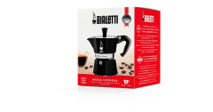 Bialetti Bialetti Moka Express, Espressomaschine schwarz, 3 Tassen  schwarz Bialetti Moka Express, кофемашина для эспрессо, черный, 3 чашки