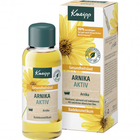 Kneipp Bad Arnika Aktiv, 100 ml, Kneipp концентрат для ванны с арникой «Актив», 100 мл