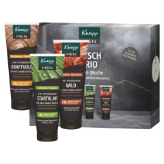Kneipp Men Dusch-Trio Geschenkset, 1 Stueck, Kneipp мужской подарочный набор Dusch-Trio из трёх гелей для душа 3 в 1, 1 шт,