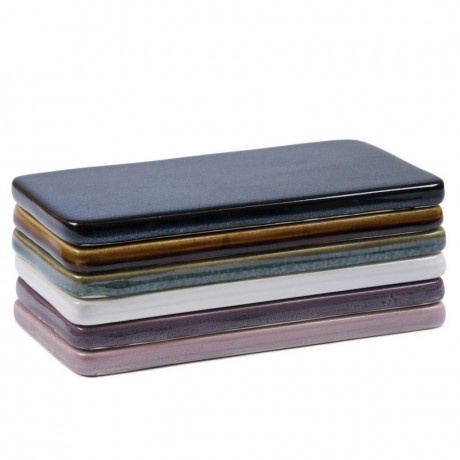 Bitz Bitz Gastro dark blue Beilagenteller eckig 22x12,8 cm Битц Гастро темно-синяя квадратная тарелка 22x12,8 см