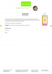 Krauterhaus Sanct Bernhardt Arnica Oil, 100 мл