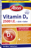 Abtei Vitamin D3 2500 I.E + Zink + Selen 50 Mini-Tabletten (13,6 g), Abtei Мини-таблетки витамина D3 2500 МЕ с цинком и селеном для иммунитета, костей и мышц, 50 мини-таблеток (13,6 г)