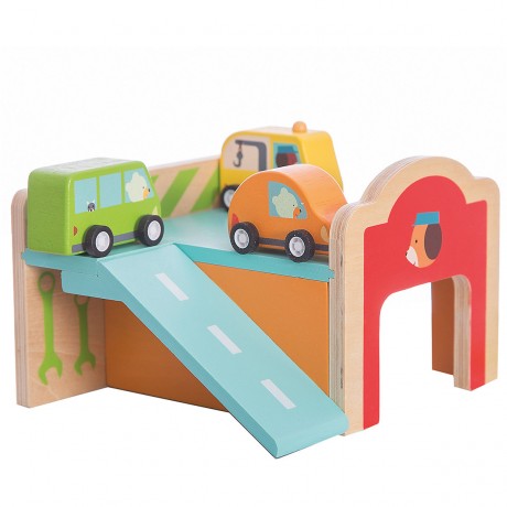 DJECO Erstes Lernen Minigarage Первый обучающий мини-гараж