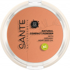 SANTE Natural Compact Powder 03 Warm Honey, 9 g, Санте Компактная пудра Natural, оттенок 03 Warm Honey, тёплый медовый, 9 г
