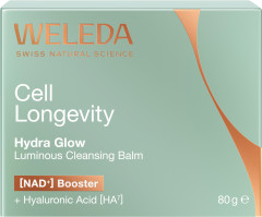 WELEDA Cell Longevity Hydra Glow Luminous Cleansing Balm, 80 g, Очищающий бальзам для лица Hydra Glow с гиалуроновой кислотой, 80 г
