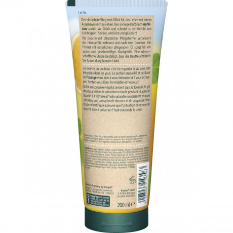 Kneipp Aroma-Pflegedusche Sei frei verrueckt und gluecklich, 200 ml, Kneipp ароматный гель для душа «Будь свободной, безумной и счастливой» с апельсином, 200 мл