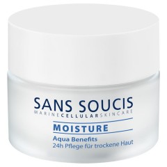 Sans Soucis Moisture Aqua Benefits 24h Pflege Fuss trockene Haut, Дневной крем для лица, 50 мл