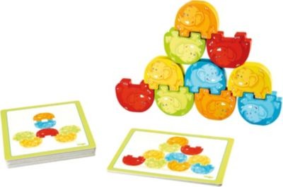 Haba HABA 300145 Stapelspiel Wackelfanten HABA 300145 Игра для штабелирования Wackelfanten