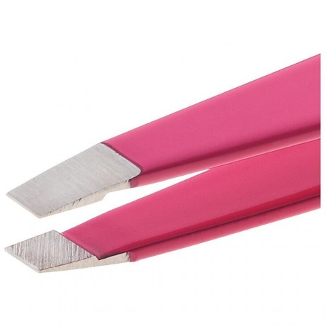 Tweezerman Slant Tweezer Pink  Наклонный пинцет Розовый
