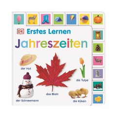 Dorling Kindersley Verlag Erstes Lernen. Jahreszeiten первое обучение. времена года