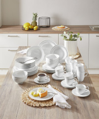 Seltmann Weiden Seltmann Weiden Kombiservice 42-tlg. BEAT Weiss Комбинированный сервиз Seltmann Weiden, 42 шт. БИТЬ
