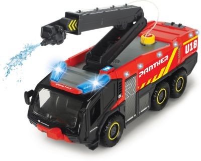 Dickie Toys Airport Crash Tender mit Sound Авария в аэропорту со звуком