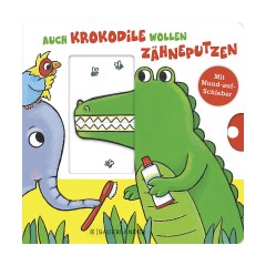 Sauerlander Verlag Auch Krokodile wollen Zahneputzen Даже крокодилы хотят чистить зубы