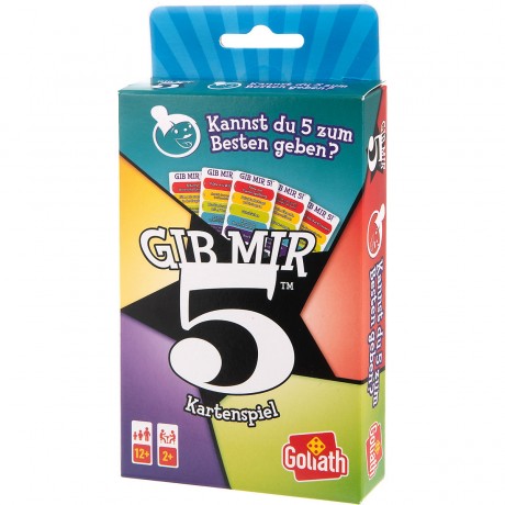 Goliath Name 5 Kartenspiel Назовите колоду карт 5.
