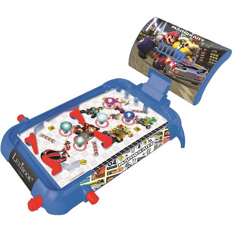 LEXIBOOK Elektronischer Flipper Mario Kart Электронный автомат для игры в пинбол Mario Kart