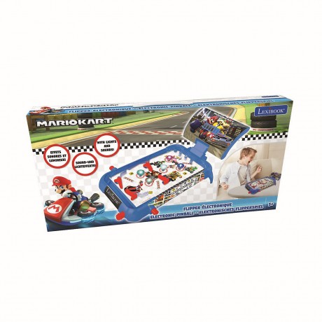 LEXIBOOK Elektronischer Flipper Mario Kart Электронный автомат для игры в пинбол Mario Kart