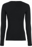 Tommy Hilfiger LANGARM Long sleeved top schwarz LONG SLEEVE Топ с длинными рукавами черный