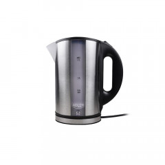 Adler Adler Wasserkocher AD 1216, 1,7 l, 2000,00 W, Anti-Kalk-Filter, Automatische Abschaltung, Silber  Чайник Adler AD 1216, 1,7 л, 2000,00 Вт, фильтр против накипи, автоматическое отключение, серебристый