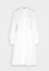 Tommy Hilfiger 1985 KNEE DRESS Shirt dress optic white 1985 ПЛАТЬЕ НА КОЛЕНАХ Платье-рубашка оптический белый