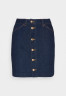 Tommy Hilfiger SKIRT NALA Mini skirt dark blue denim ЮБКА НАЛА Мини-юбка темно-синий деним