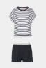 Tommy Hilfiger SHORT SLEEVE SET  Pyjama set desert sky КОМПЛЕКТ С КОРОТКИМ РУКАВОМ Пижамный комплект небо пустыни