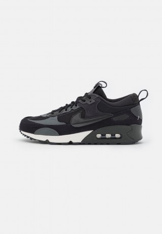 Nike Sportswear W AIR MAX 90 FUTURA Sneaker low black/iron grey/oil grey/anthracite/sail W AIR MAX 90 FUTURA кроссовки женские низкие черный/железно-серый/масленно-серый/антрацит/парус