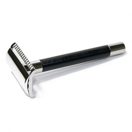 Hello Simple Rasierhobel Edelstahl schwarz  Безопасная бритва нержавеющая сталь черного цвета