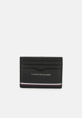 Tommy Hilfiger CENTRAL HOLDER UNISEX Wallet black ЦЕНТРАЛЬНЫЙ ДЕРЖАТЕЛЬ УНИСЕКС Бумажник черный