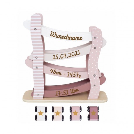 elefantasie Murmelbahn Autobahn personalisiert mit Namen Персонализированный автобан Murmelbahn с именем