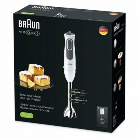 Braun Braun Stabmixer Multiquick 3 Vario MQ 3105B WH Stabmixer  Погружной блендер Braun Ручной блендер Multiquick 3 Vario MQ 3105B WH