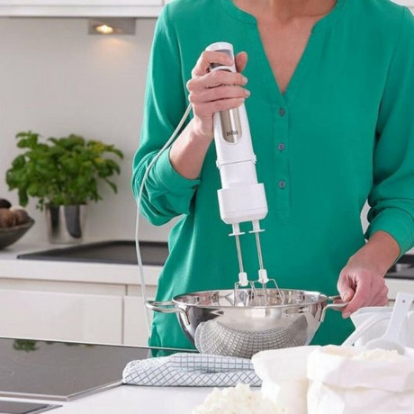 Braun Braun Stabmixer Multiquick 3 Vario MQ 3105B WH Stabmixer  Погружной блендер Braun Ручной блендер Multiquick 3 Vario MQ 3105B WH