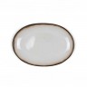 Bitz Bitz Gastro black / cream Platte oval 36x25 cm Блюдо Bitz Gastro черное/кремовое овальное 36x25 см