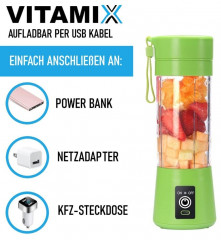 MAVURA MAVURA Akku-Smoothie-Maker VITAMIX Smoothie Maker To Go Mini USB Shake Mixer, Elektrischer Milchshaker Standmixer Tragbare Ruhrmaschine  MAVURA Беспроводной смузи-мейкер VITAMIX Smoothie Maker To Go Мини-USB-миксер для коктейлей, электрический моло