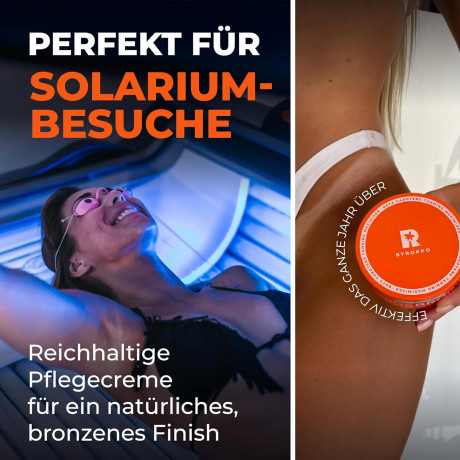Byrokko Braunungsbeschleuniger Creme shine brown mit Beta Carotin, Крем-ускоритель загара для придания сияния загару, с бета-каротином, 210 мл