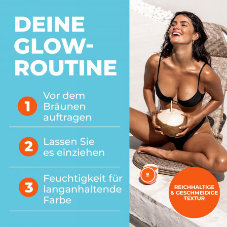 Byrokko Braunungsbeschleuniger Creme shine brown mit Beta Carotin, Крем-ускоритель загара для придания сияния загару, с бета-каротином, 210 мл