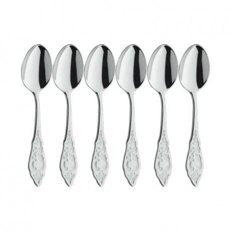 Zwilling Zwilling Ostfriesen Edelstahl 18/10 Espressoloffel Set 6-tlg. 109 mm Набор ложек для эспрессо Zwilling Ostfriesen из нержавеющей стали 18/10, 6 предм. 109мм