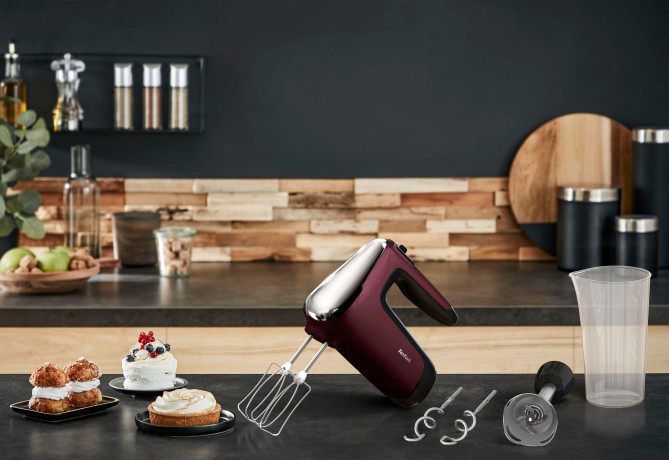 Tefal Tefal Handmixer HT6525 Powermix Silence, 600 W, leistungsstarker 600-W-Motor  Ручной миксер Tefal HT6525 Powermix Silence, 600 Вт, мощный двигатель 600 Вт