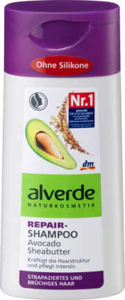alverde NATURKOSMETIK Repair Шампунь для восстановления волос, 200 мл